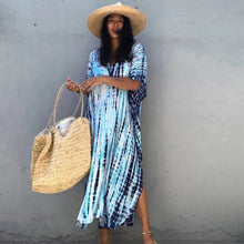 Load image into Gallery viewer, Coco Dawn Kaftan - Blue
