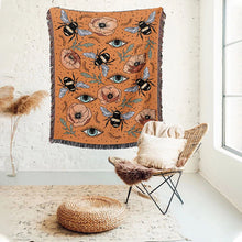 Load image into Gallery viewer, Whimsical Bee Blanket

