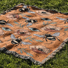 Load image into Gallery viewer, Whimsical Bee Blanket
