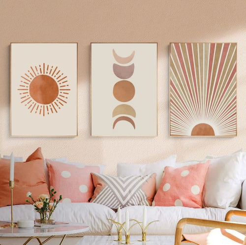 Sun & Moon Canvas - Boho Boutique