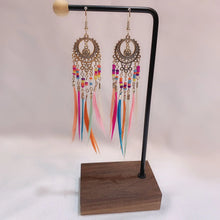 Load image into Gallery viewer, Vintage Rainbow Earrings - Gold
