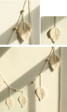 Load image into Gallery viewer, Leaf Crochet Wall Hanging
