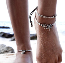 Load image into Gallery viewer, Beaded Om Anklet
