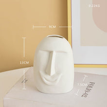 Load image into Gallery viewer, Ceramic Face Vase
