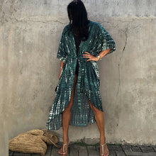 Load image into Gallery viewer, Coco Dawn Kimono - Dark Green - Boho Boutique
