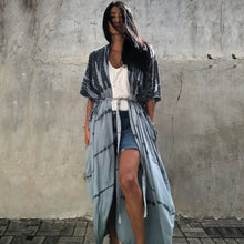 Load image into Gallery viewer, Lula Belle Kimono - Dark Blue - Boho Boutique
