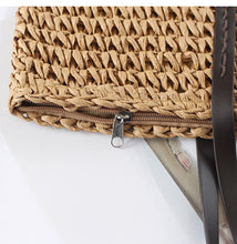 Load image into Gallery viewer, Soft Straw Bag - Beige
