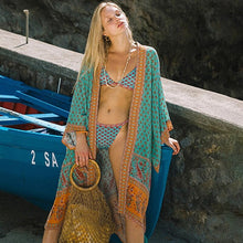 Load image into Gallery viewer, Amalia Beach Kimono - Boho Boutique
