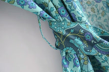 Load image into Gallery viewer, Kalinda Kimono - Blue - Boho Boutique
